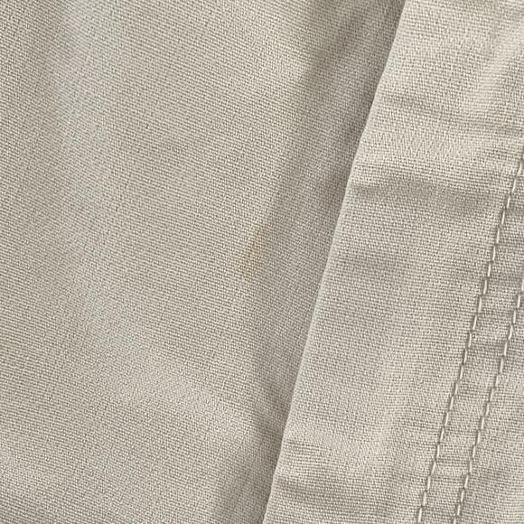 Marc Jacob Cropped Cargo Pants Womens 12 Bone Utility Normcore Casual Minimalist - Picture 3 of 9